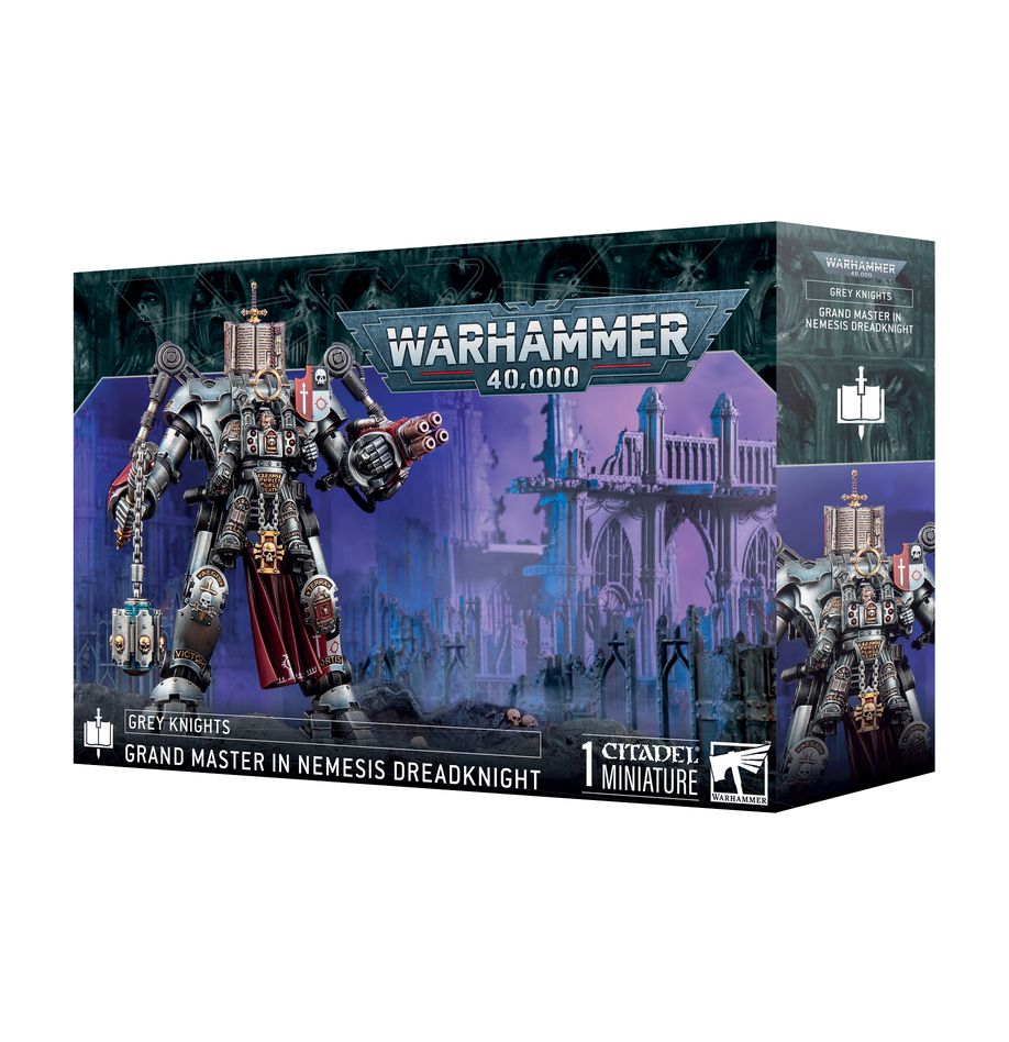 Games Workshop 57-05 - Warhammer 40,000 - Grey Knights: Grandmaster in Nemesis Dreadknight