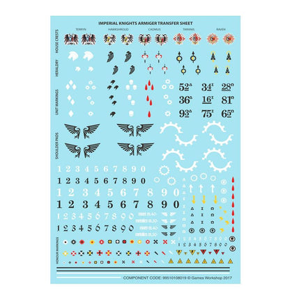 Games Workshop 54-20 - Warhammer 40,000 - Imperial Knights: Knight Armigers