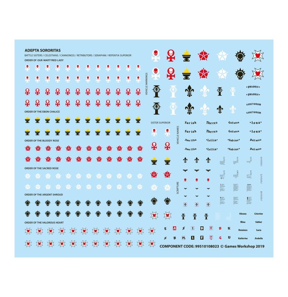 Games Workshop 52-20 - Warhammer 40,000 - Adepta Sororitas: Battle Sisters Squad