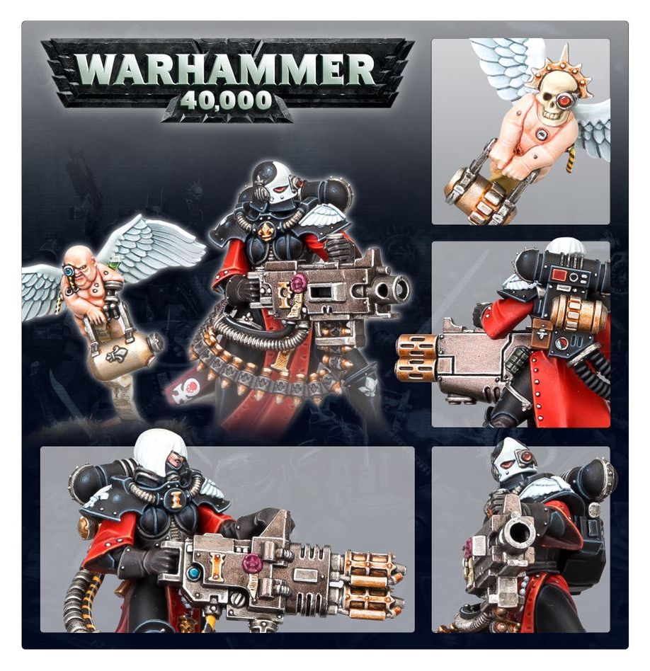 Games Workshop 52-25 - Warhammer 40,000 - Adepta Sororitas: Retributors Squad