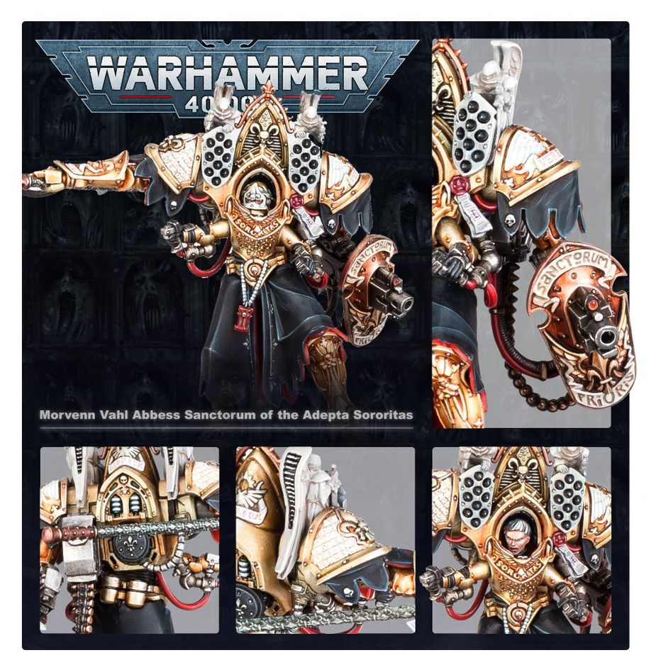 Games Workshop 52-37 - Warhammer 40,000 - Adepta Sororitas: Morvenn Vahl, Abbess Sanctorum