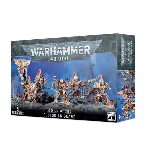 Games Workshop 01-07 - Warhammer 40,000 - Adeptus Custodes: Custodian Guard Squad