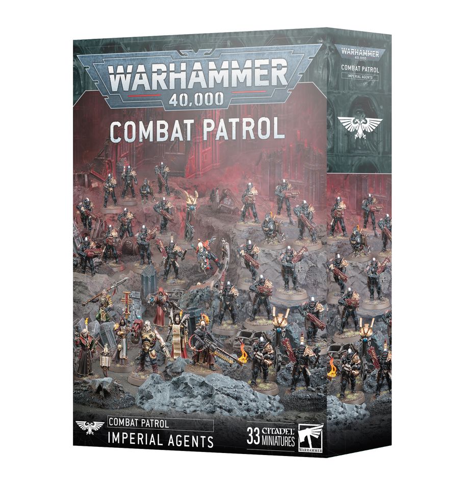 Games Workshop 73-681 - Warhammer 40,000 - Imperial Agents: Combat Patrol