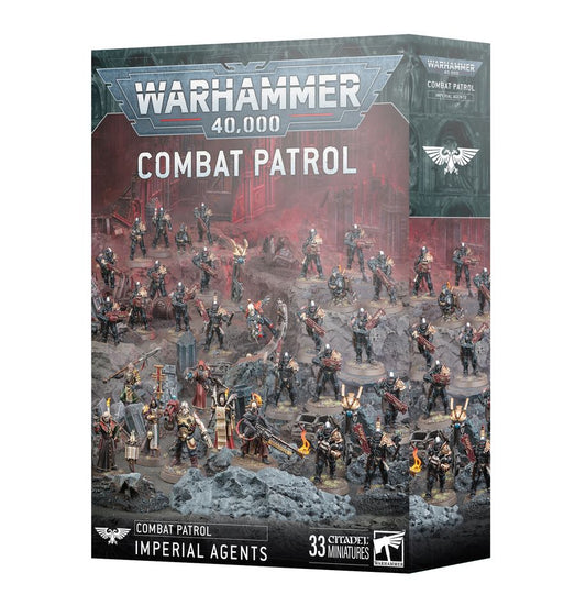 Games Workshop 73-681 - Warhammer 40,000 - Imperial Agents: Combat Patrol