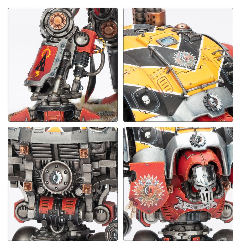 Games Workshop 54-22 - Warhammer 40,000 - Imperial Knights: Knight Questoris (2025)