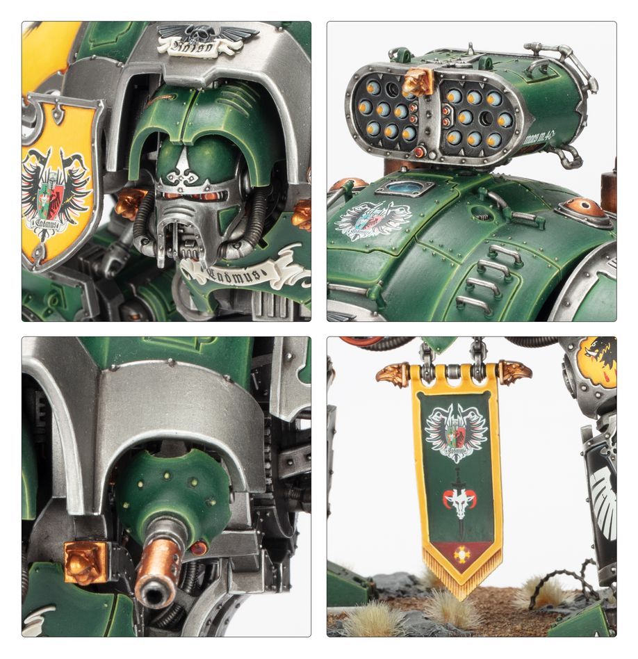 Games Workshop 54-22 - Warhammer 40,000 - Imperial Knights: Knight Questoris (2025)