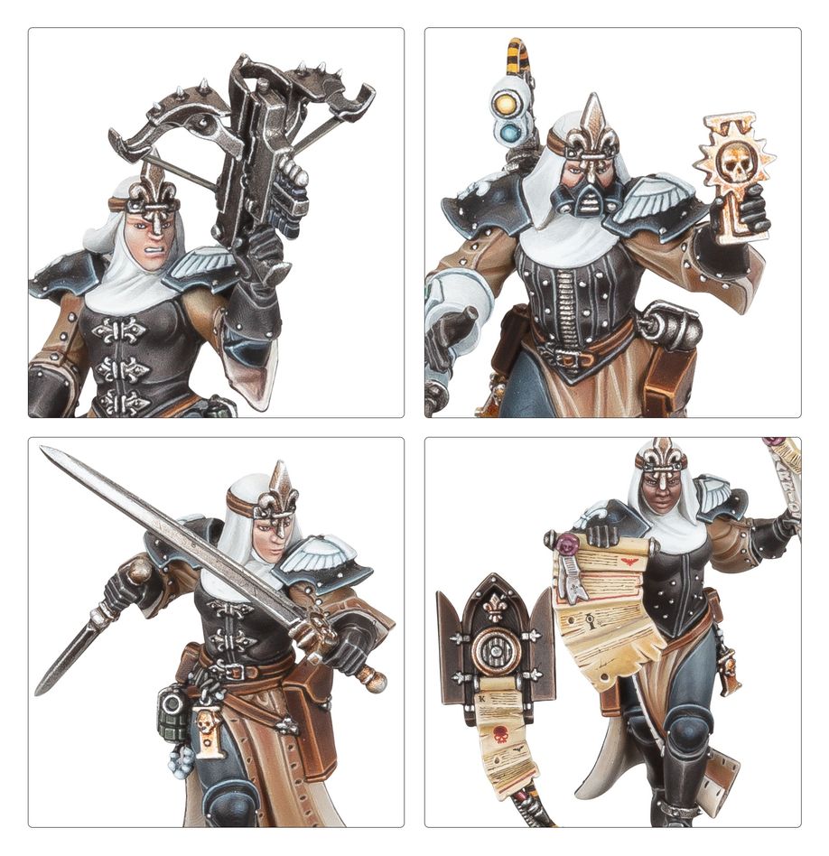 Games Workshop 52-64 - Warhammer 40,000 - Adepta Sororitas: Sisters Novitiate Squad