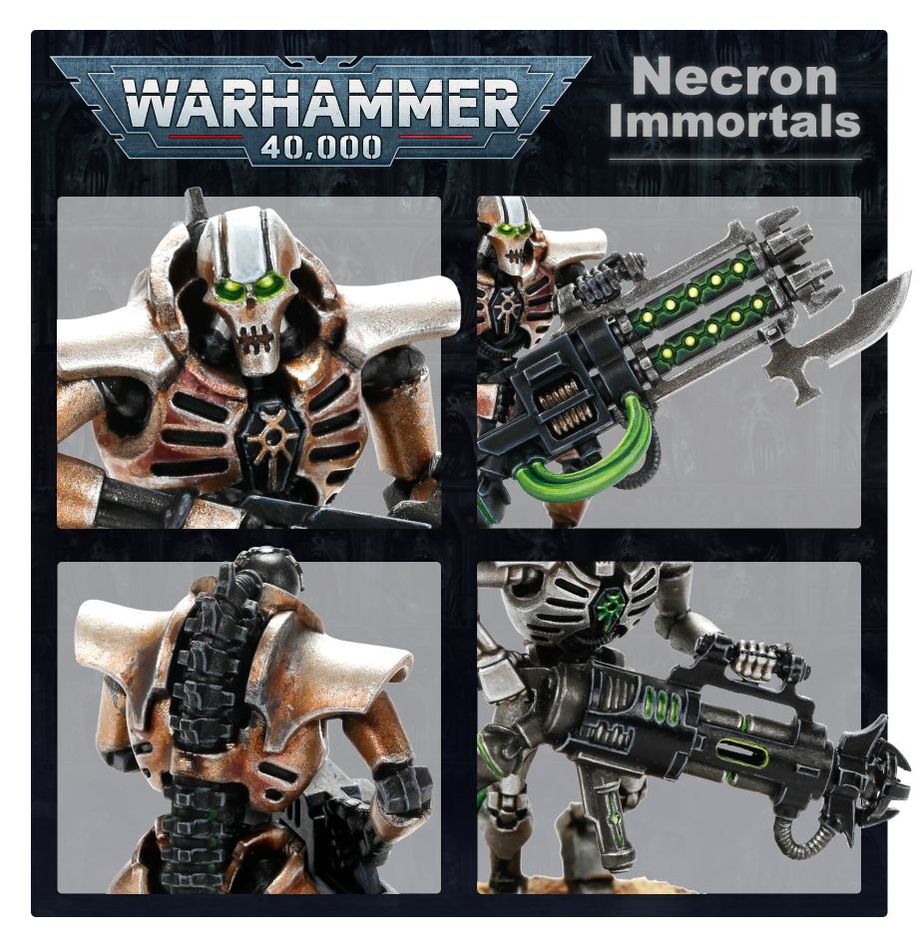 Games Workshop 49-10 - Warhammer 40,000 - Necrons: Immortals
