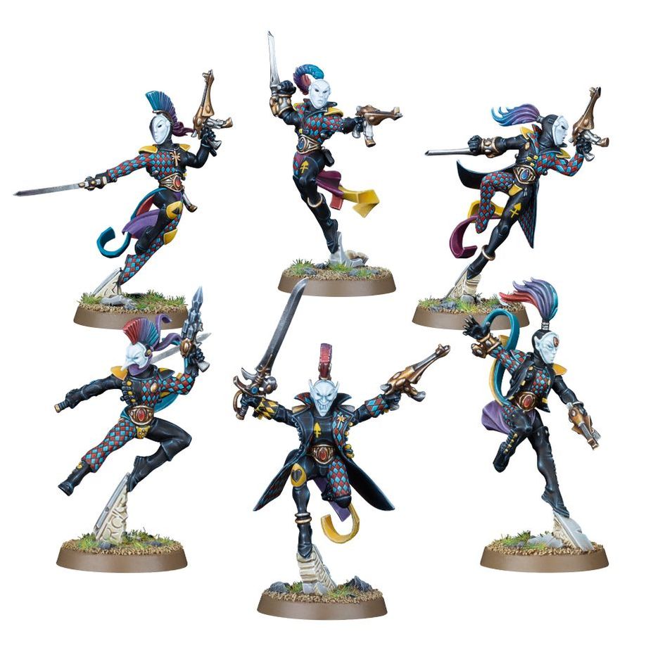 Games Workshop 73-581 - Warhammer 40,000 - Aeldari: Harlequins Combat Patrol