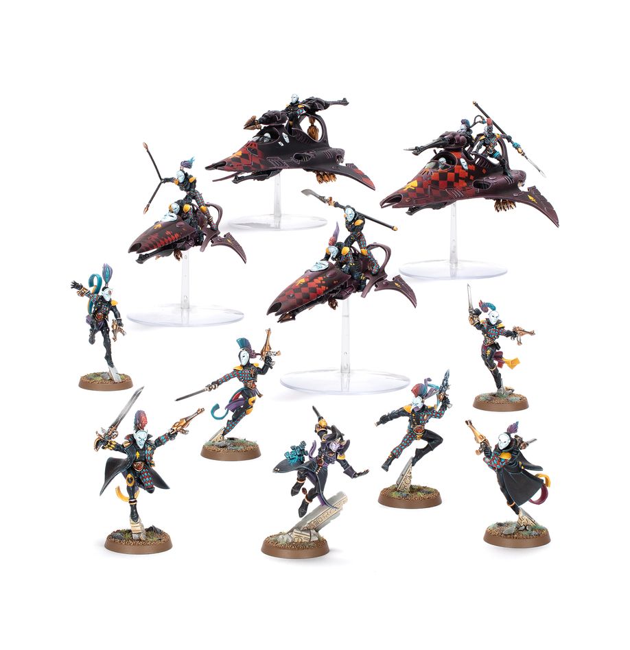 Games Workshop 73-581 - Warhammer 40,000 - Aeldari: Harlequins Combat Patrol
