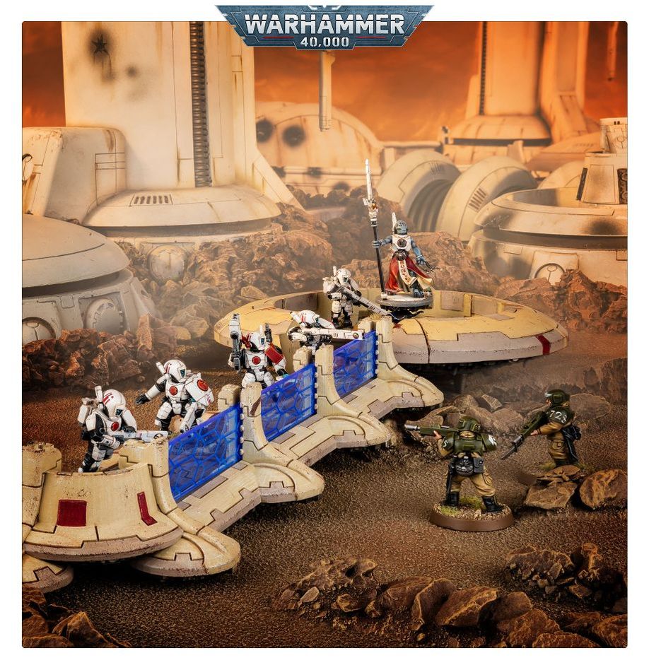Games Workshop 56-51 - Warhammer 40,000 - T'au Empire: Tidewall Shieldline
