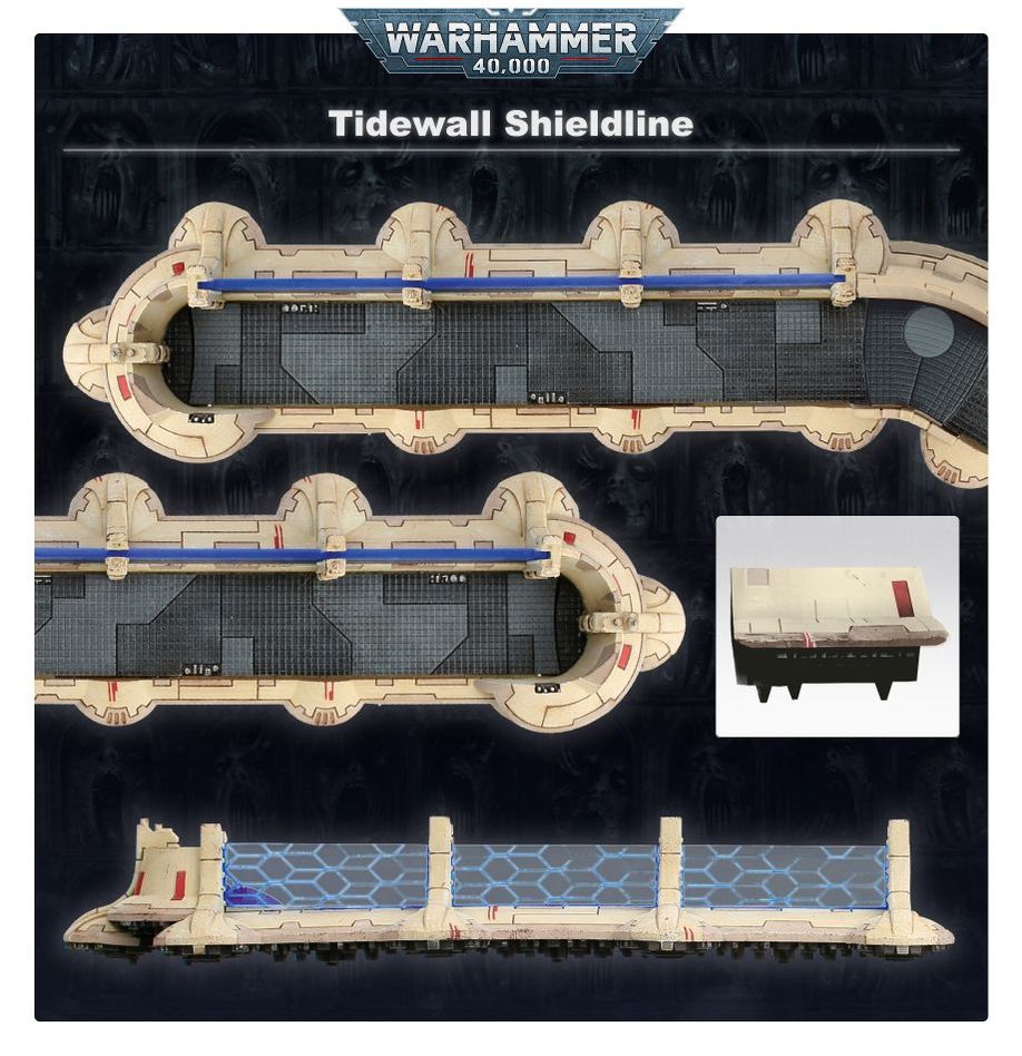 Games Workshop 56-51 - Warhammer 40,000 - T'au Empire: Tidewall Shieldline