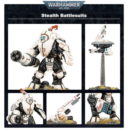 Games Workshop 56-14 - Warhammer 40,000 - T'au Empire: Stealth Battlesuits