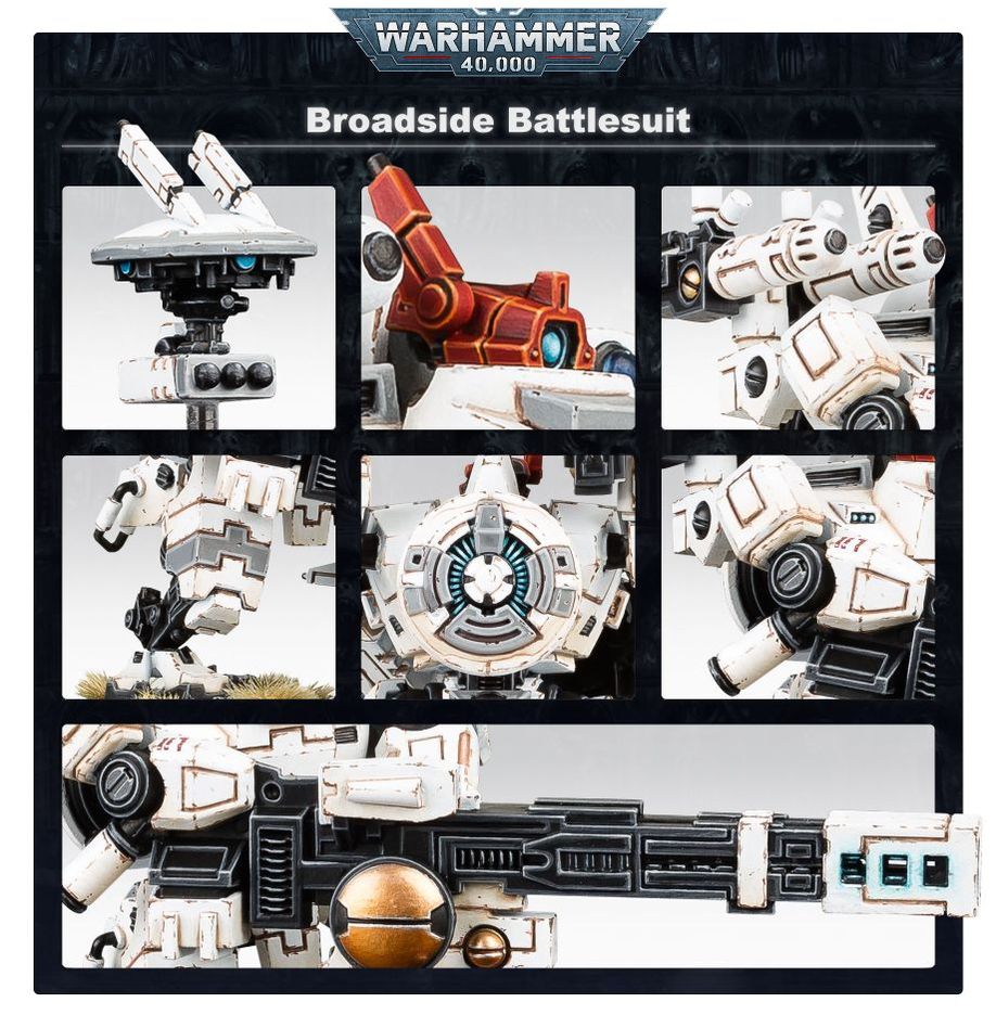 Games Workshop 56-15 - Warhammer 40,000 - T'au Empire: Broadside Battlesuit