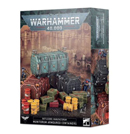 Games Workshop 64-98 - Warhammer 40,000 - Battlezone Manufactorum: Munitorum Armoured Containers