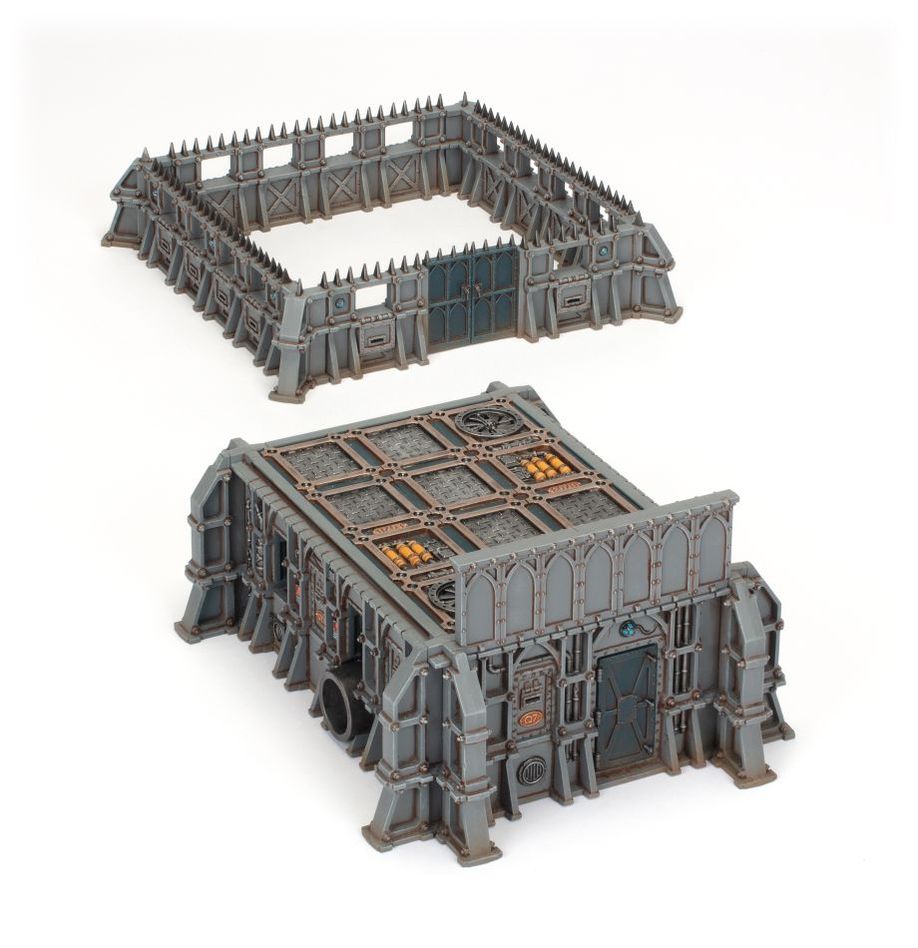 Games Workshop 64-55 - Warhammer 40,000 - Battlezone Fronteris: STC Hab-Bunker & Stockades
