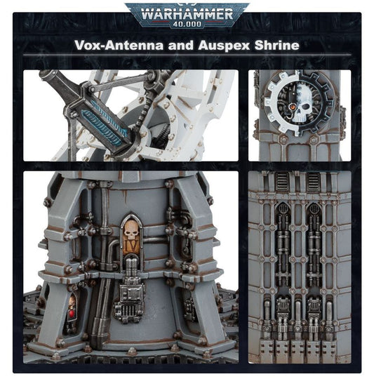 Games Workshop 64-56 - Warhammer 40,000 - Battlezone Fronteris: Vox-Antenna/Auspex Shrine