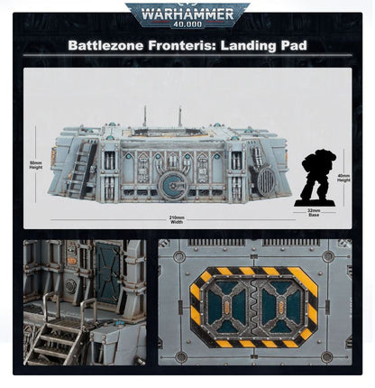 Games Workshop 64-57 - Warhammer 40,000 - Battlezone Fronteris: Landing Pad