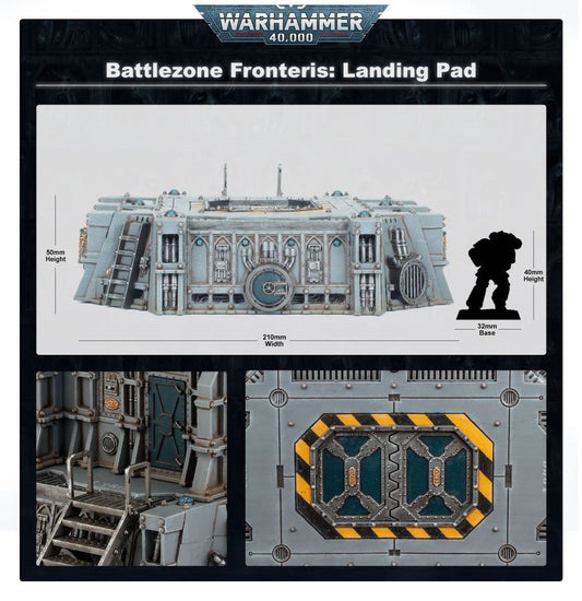 Games Workshop 64-57 - Warhammer 40,000 - Battlezone Fronteris: Landing Pad