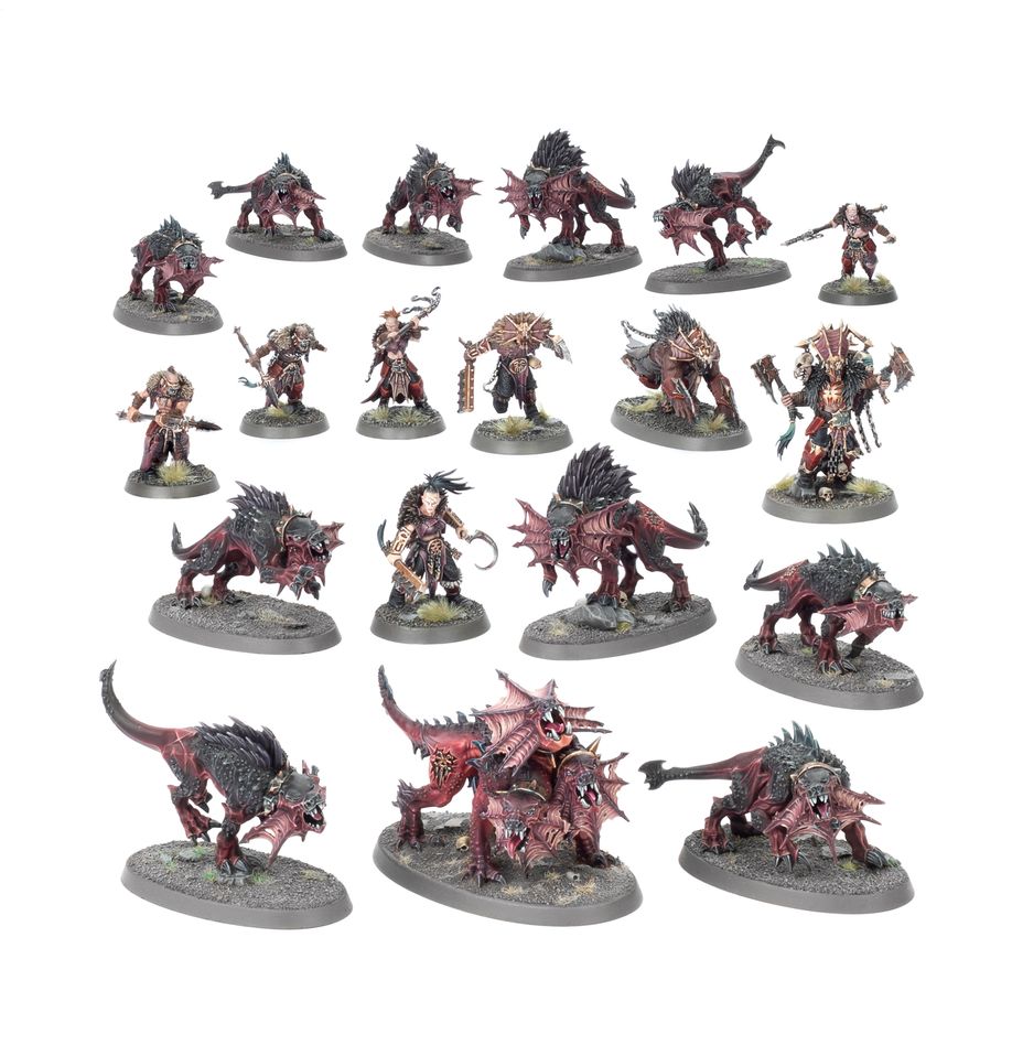 Games Workshop 70-837 - Age of Sigmar - Blades of Khorne: Fangs of the Blood God Spearhead
