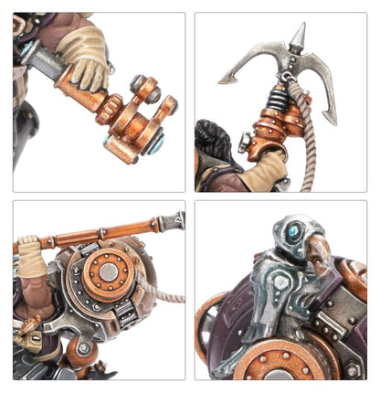 Games Workshop 84-52 - Age of Sigmar - Kharadron Overlords: Vongrim Harpoon Crew