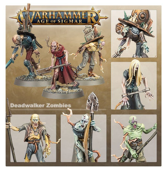 Games Workshop 91-07 - Age of Sigmar - Soulblight Gravelords: Deadwalker Zombies