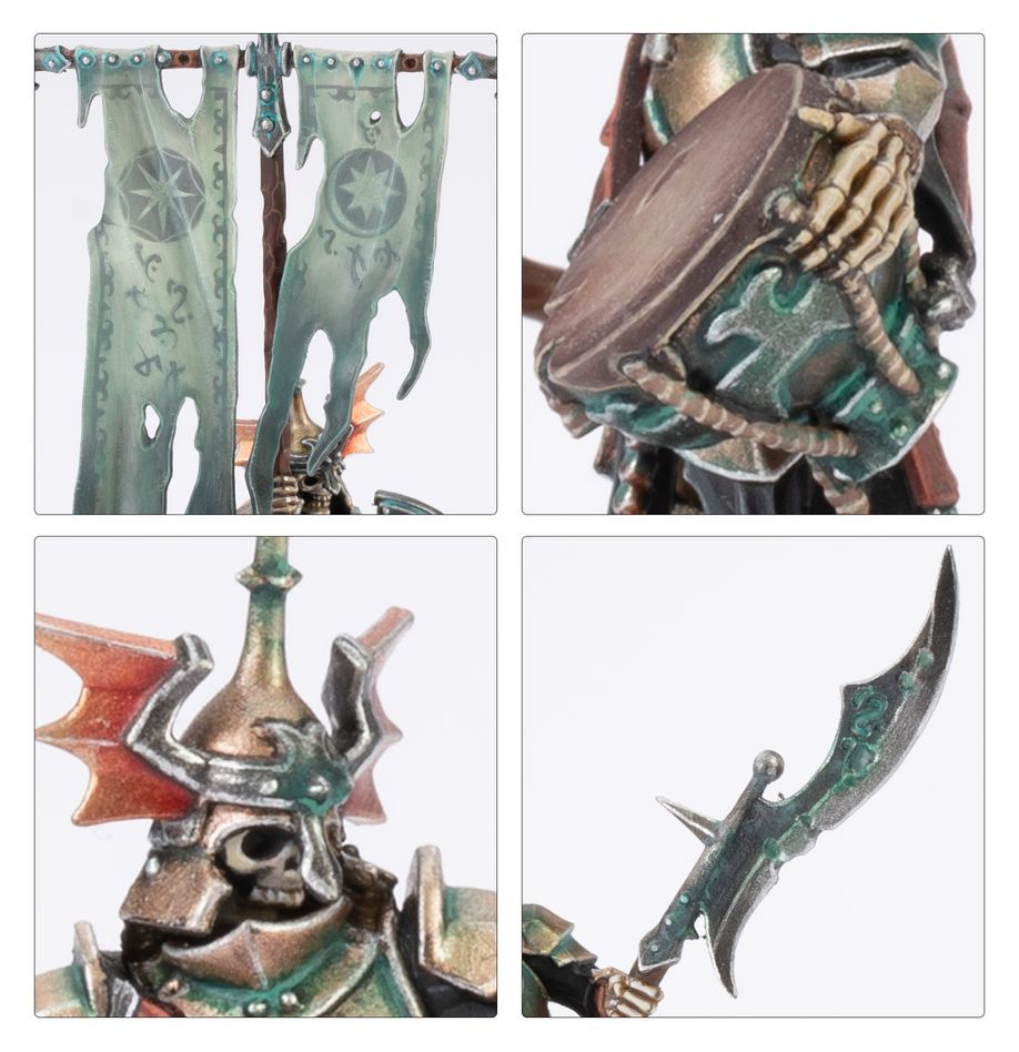 Games Workshop 70-916 - Age of Sigmar - Soulblight Gravelords: Deathrattle Tomb Host Spearhead