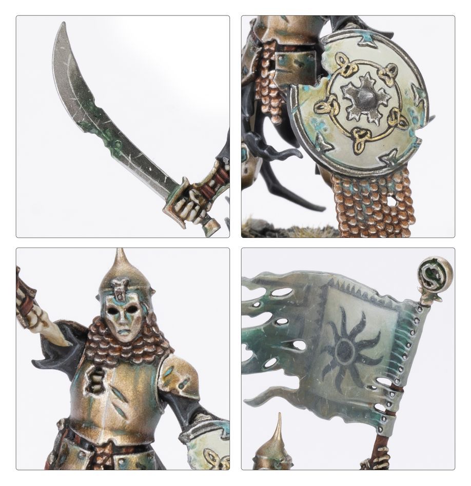 Games Workshop 70-916 - Age of Sigmar - Soulblight Gravelords: Deathrattle Tomb Host Spearhead