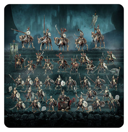 Games Workshop 70-916 - Age of Sigmar - Soulblight Gravelords: Deathrattle Tomb Host Spearhead