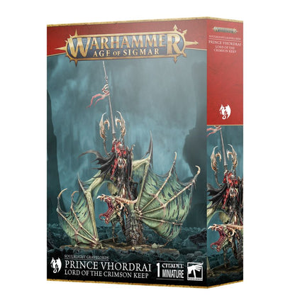 Games Workshop 91-80 - Age of Sigmar - Soulblight Gravelords: Prince Vhordrai, Lord of the Crimson Keep