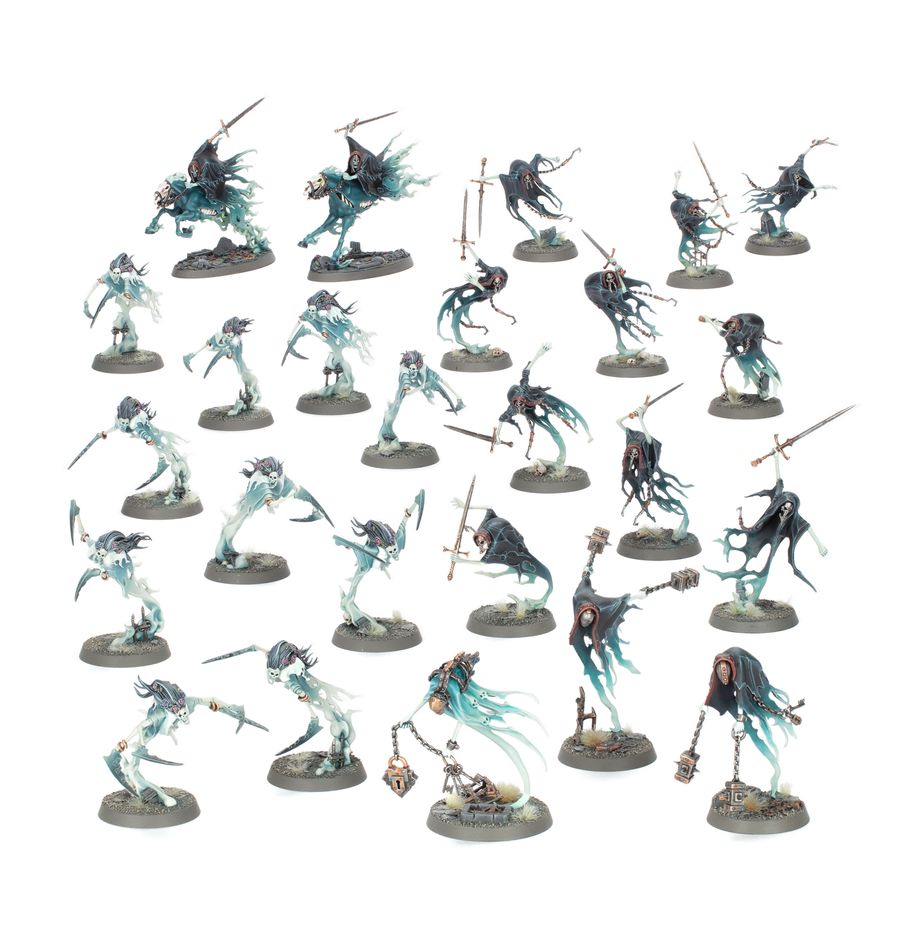 Games Workshop 70-914 - Age of Sigmar - Nighthaunt: Cursed Shacklehorde Spearhead