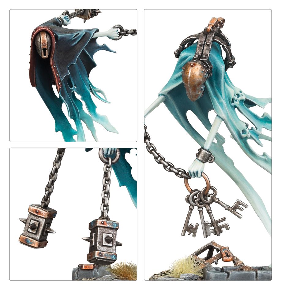 Games Workshop 70-914 - Age of Sigmar - Nighthaunt: Cursed Shacklehorde Spearhead