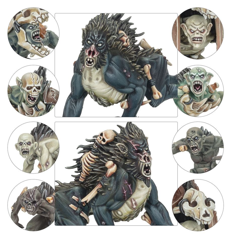 Games Workshop 70-915 - Age of Sigmar - Flesh-Eater Courts: Charnel Watch Spearhead