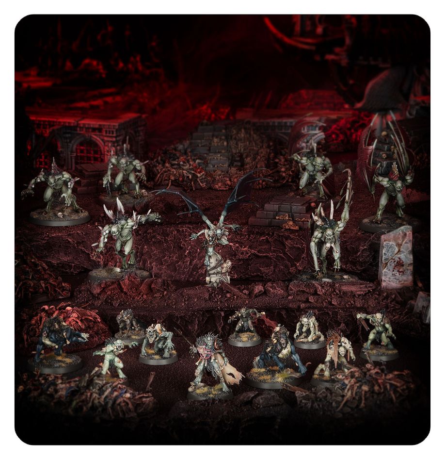 Games Workshop 70-915 - Age of Sigmar - Flesh-Eater Courts: Charnel Watch Spearhead