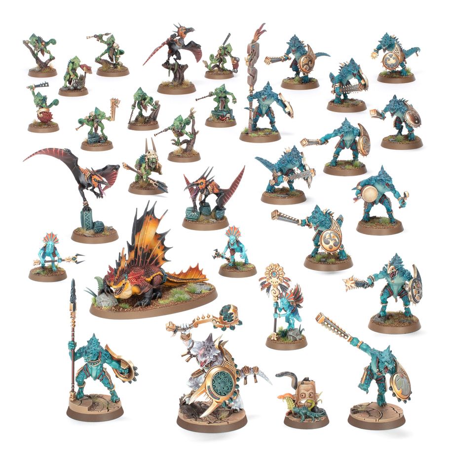 Games Workshop 70-882 - Age of Sigmar - Seraphon: Sunblooded Prowlers Spearhead