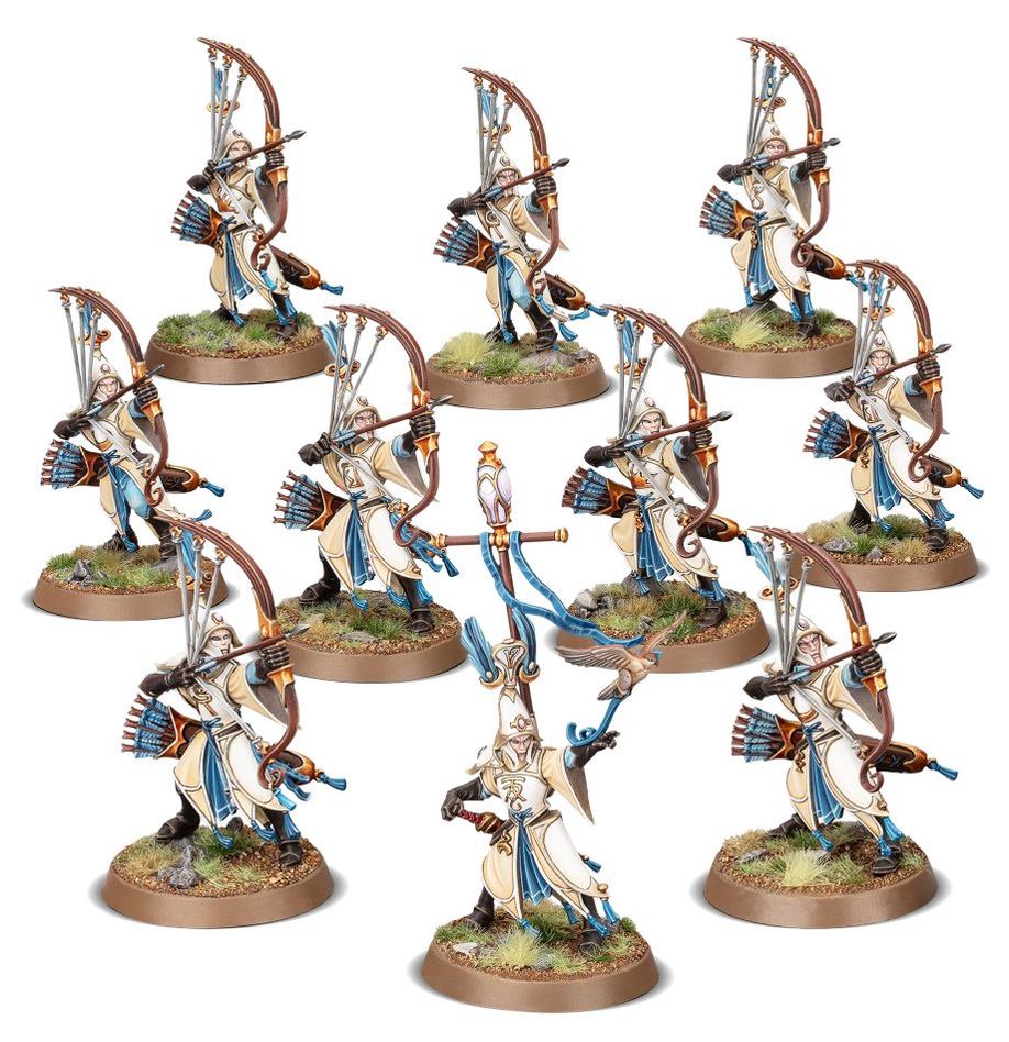 Games Workshop 87-58 - Age of Sigmar - Lumineth Realm-Lords: Vanari Auralan Sentinels