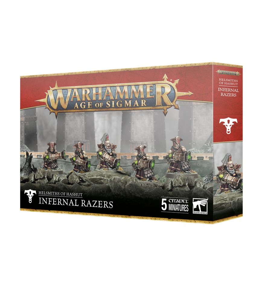 Games Workshop 82-02 - Age of Sigmar - Helsmiths of Hashut: Infernal Razers