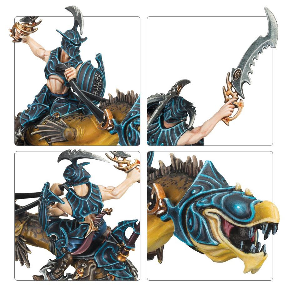 Games Workshop 70-873 - Age of Sigmar - Idoneth Deepkin: Akhelian Tide Guard Spearhead