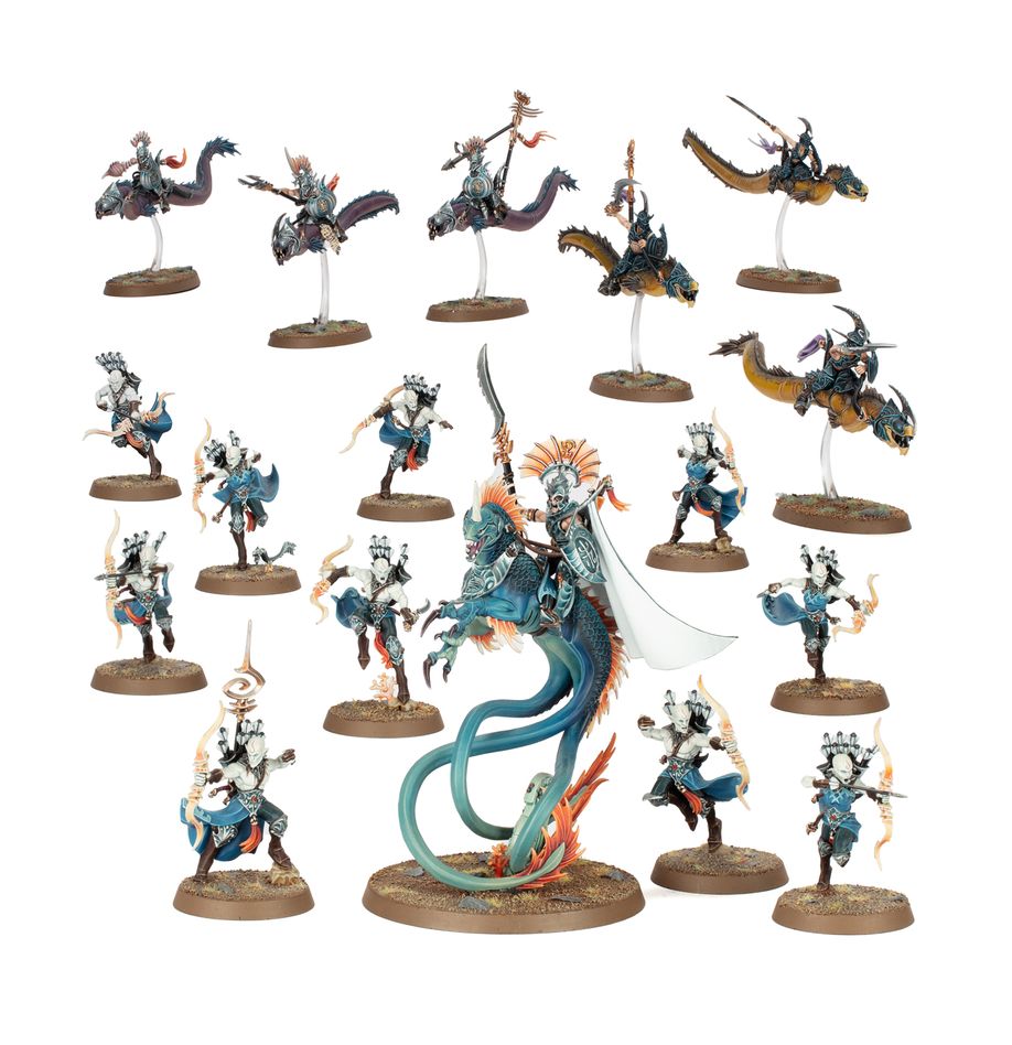 Games Workshop 70-873 - Age of Sigmar - Idoneth Deepkin: Akhelian Tide Guard Spearhead