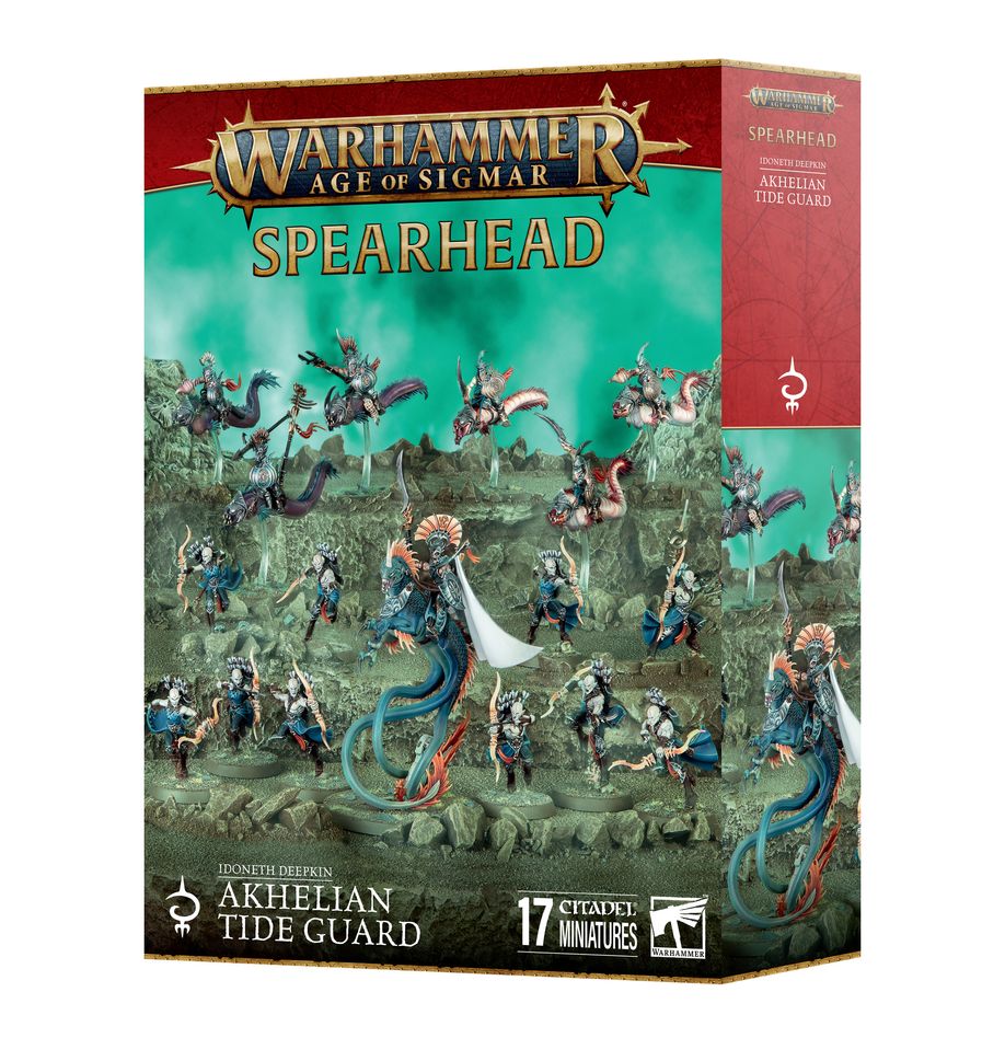 Games Workshop 70-873 - Age of Sigmar - Idoneth Deepkin: Akhelian Tide Guard Spearhead
