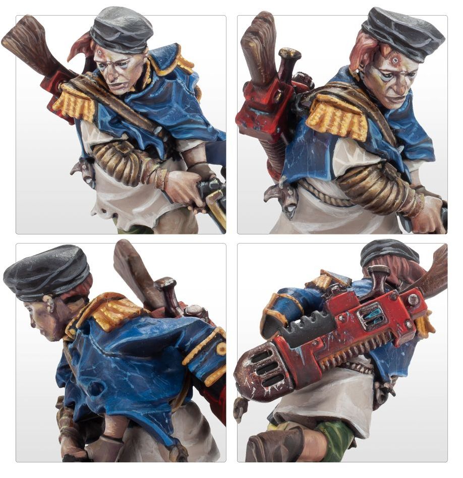 Games Workshop 300-38 - Necromunda - Kal Jericho and Scabs