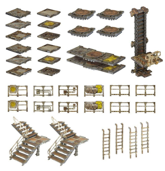 Games Workshop 300-49 - Necromunda - Zone Mortalis: Platforms & Stairs