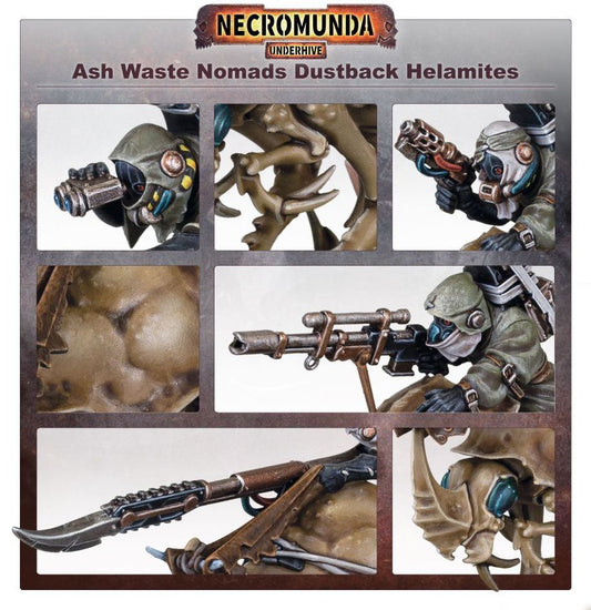 Games Workshop 300-97 - Necromunda - Ash Waste Nomads Dustback Helamites