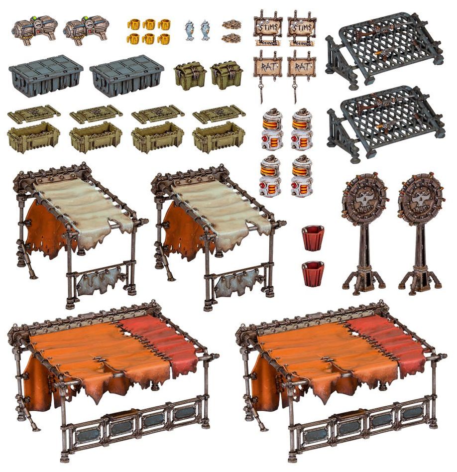 Games Workshop 300-85 - Necromunda - Zone Mortalis: Underhive Market