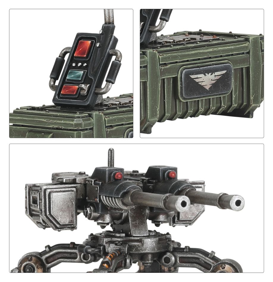 Games Workshop 301-35 - Necromunda - Trazior Pattern Sentry Guns