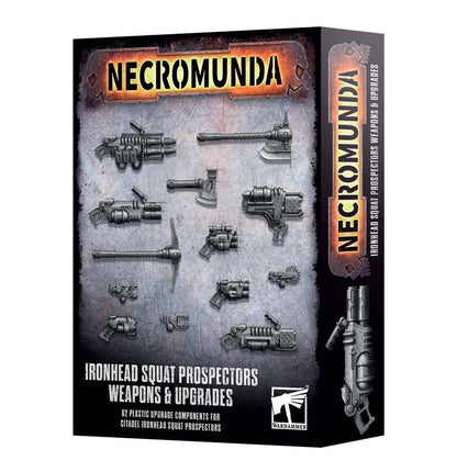 Games Workshop 301-53 - Necromunda - Ironhead Squat Prospectors: Weapons and Upgrades