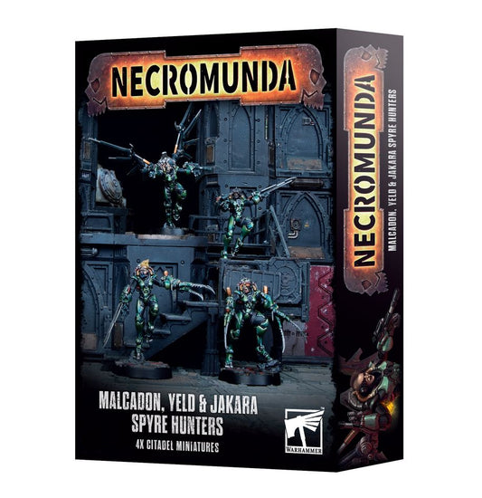 Games Workshop 301-44 - Necromunda - Malcadon, Yeld, and Jakara Spyre Hunters