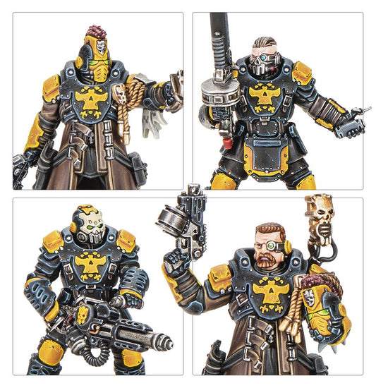 Games Workshop 301-59 - Necromunda - Palanite Enforcers: Captains & Sergeants