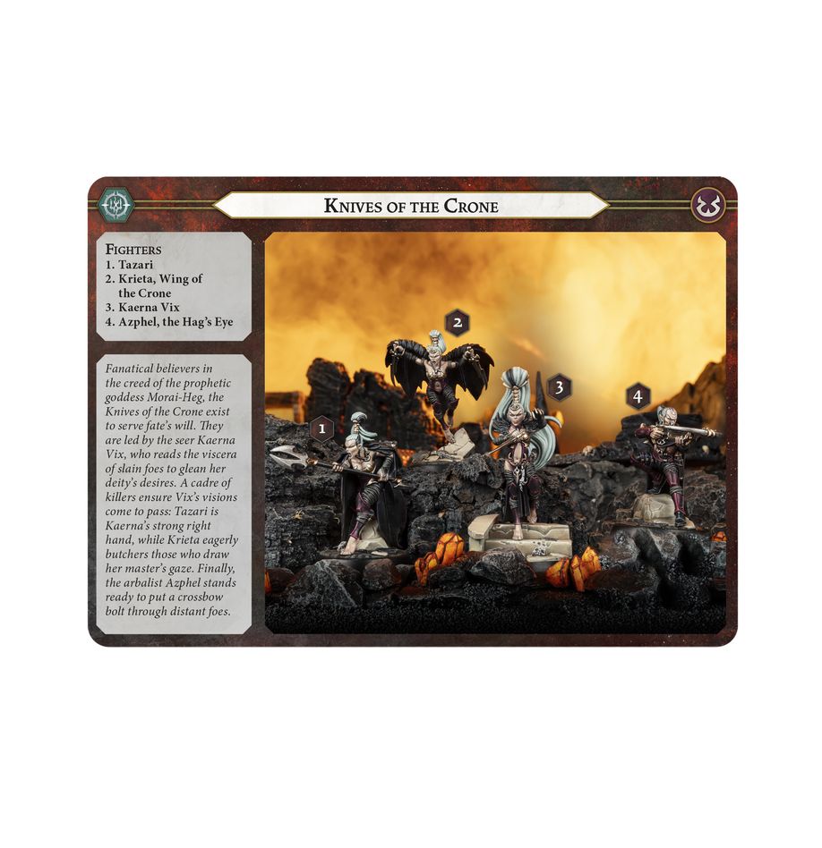 Games Workshop 109-38 - Warhammer Underworlds - Knives of the Crone