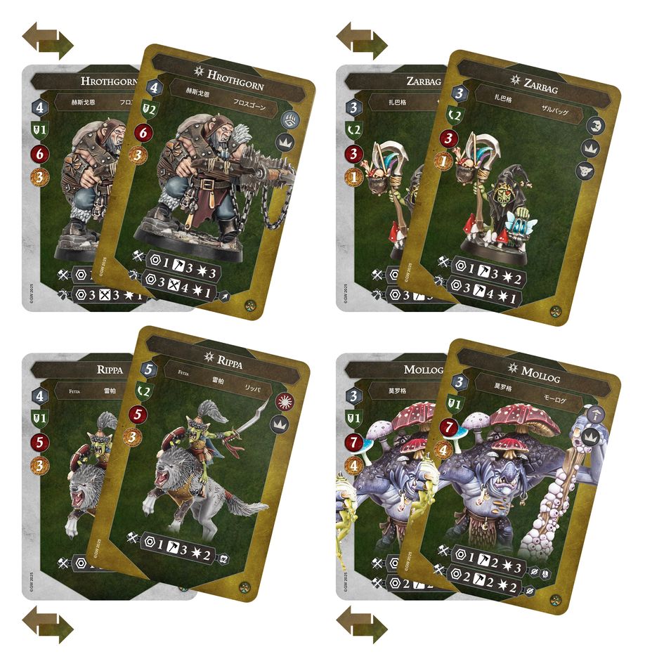 Games Workshop 109-43 - Warhammer Underworlds - Destruction Warbands: Gitz and Goliaths